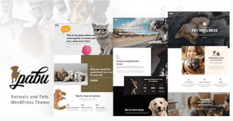 Pabu Pet shop WordPress Theme