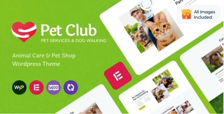 Pets Club WordPress Theme