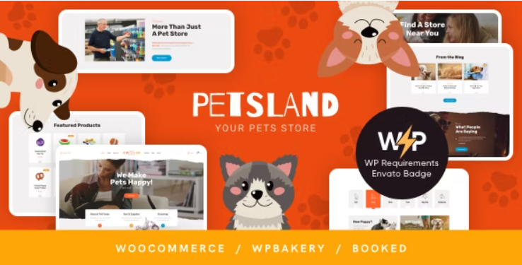 Pets Land WordPress Theme