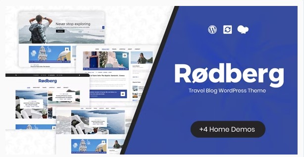 Rodberg Travel Blog WordPress Theme