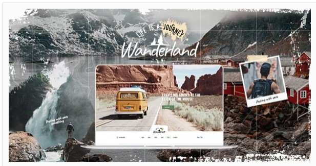 Wanderland Travel Blog WordPress Theme